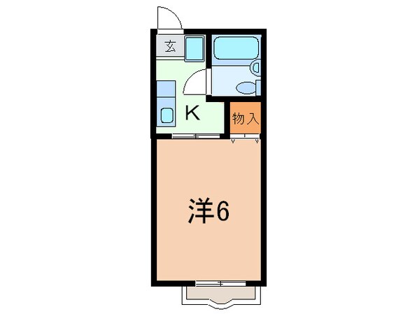 ハイムエルワ－デの物件間取画像